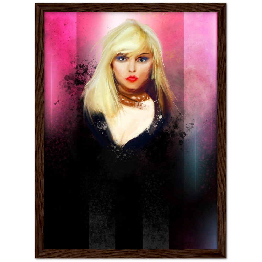 Debbie Harry - By Dave Sylvester - 12x16 Framed Giclée