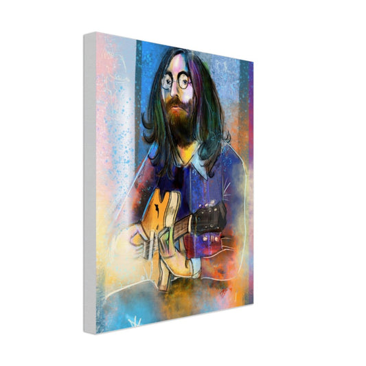 John Lennon - By Dave Sylvester - 11x14 Canvas