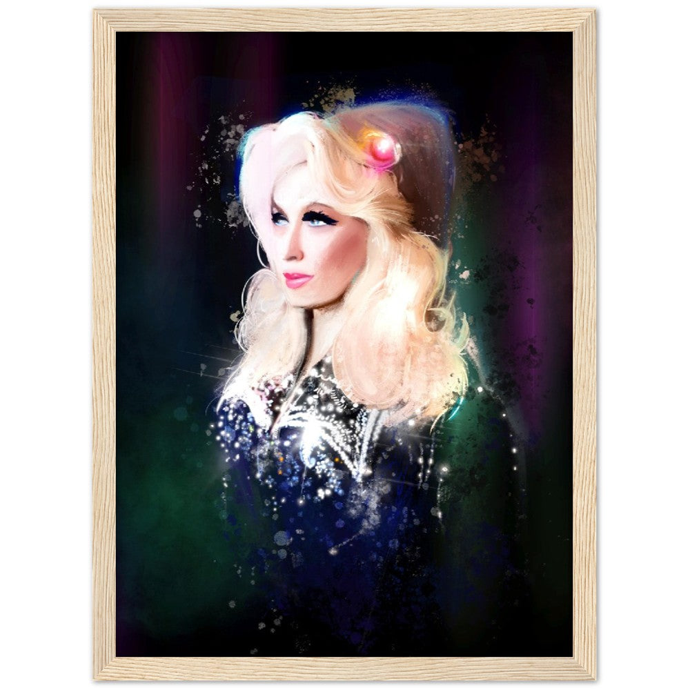 Dolly Parton - By Dave Sylvester - 12x16 Framed Giclée