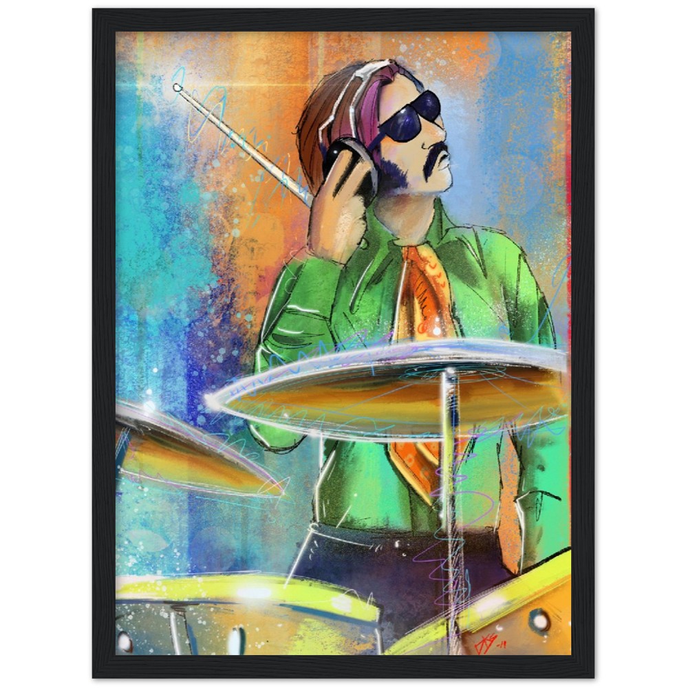Ringo Starr - By Dave Sylvester - 11x14 Canvas – Dave Sylvester Art