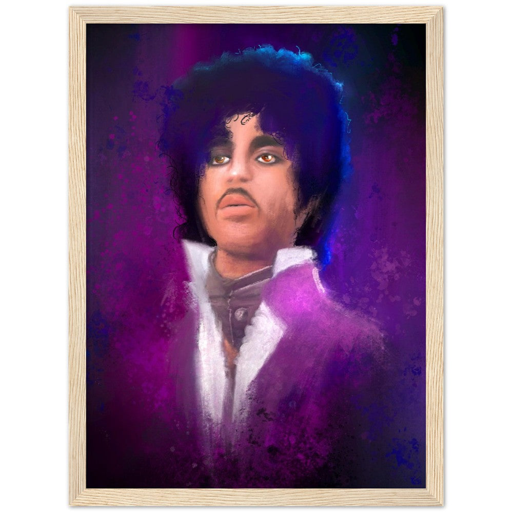 Prince - By Dave Sylvester - 12x16 Framed Giclée